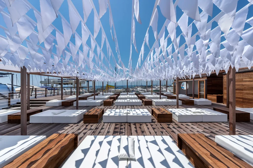 UNDER THE PALMO_HAYAMA MARINA